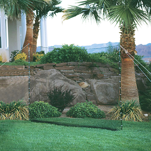 Nice Shot Stake In Grass Net