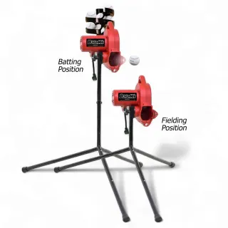 Base Hit Real Baseball Pitching & Fielding Machine (Reconditioned)