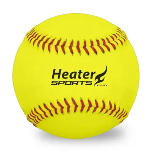 Heater Leather 11 Inch Pitching Machine Softballs (1 Dozen)